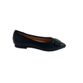 Avah New York Pointed Flat shoe with a Butterfly Ribbon