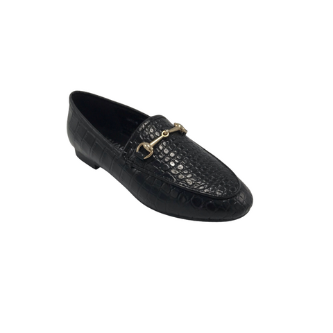Avah croco horse-bit loafer style 19361-8