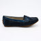 leather slip-on loafer for women