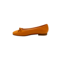 brown color stylish flat shoes for women