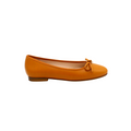 Women’s Brunella Flat Shoes with Bow in brown color