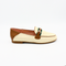 beige Horse Bit Loafers with Arch support