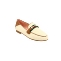 imported Classic loafers in beige color
