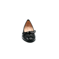 Black Flat Shoes with Bow