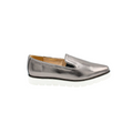 Women’s silver Leather Slip-On Shoes
