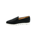 lightweight slip on sneaker with a slight point