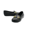 Geox Annytah Moccasin with leather upper and removable memory-foam