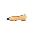 Leather Pointed Toe Flat with Bow Style 19363-11