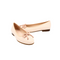 women's stylish leather flat shoes with knotted bow