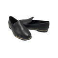 Avah leather gold rim loafer style 700-8