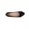 Round Toe Ballet Flat with Leather Upper