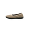 flat and comfortable slip-on shoes for women in gray color