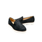women's black denim stylish slip on shoes