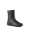 Black leather Ankel boots