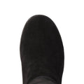 Black leather Ankel boots