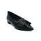  Black leather pointy toe Loafer