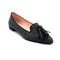 Women Gray point toe flats made in spain