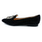 pointed toe flats for women's with buckle