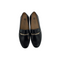 Aici Berllucci Womens Loafer With Golden Bar Buckle