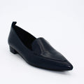Estiletti Leather and Patent Pointed Toe Flats