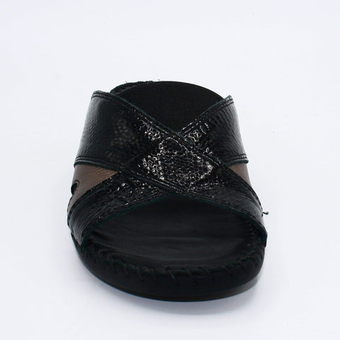 Black la plume shoes made in italy