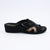 Black la plume sandals  Black la plume shoes made in italy