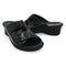 Black la plume sandals for women