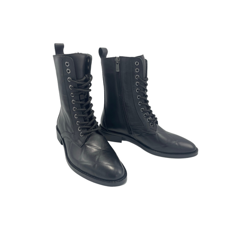 Poletto Lace up Ankle Boots