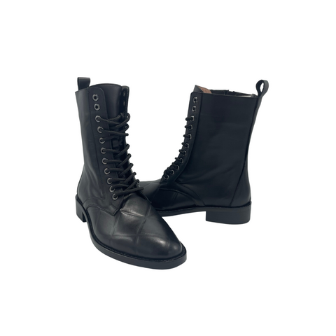 Poletto Lace up Ankle Boots